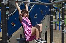 playground girl little girls kids shorts cute wearing short fashion outfits calzones playgrounds choose board fun