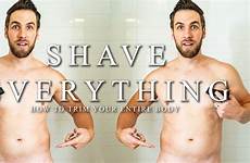 balls shave chest properly
