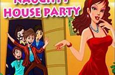 naughty games party house online play
