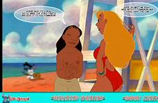 lilo stitch nani pelekai xxx comic disney edit lifeguard female xbooru rule34 respond posts nipples breasts females original delete options