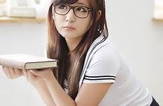ryu hye ji school girl sexy cute busty asian korean japanese back omg girlcute4u very girls glasses labels