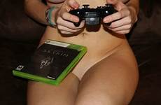 naked skyrim nude tits nudity boobs gamer controller smutty xbox360