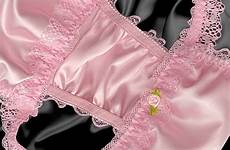 sissy frilly lace knickers tanga silky briefs