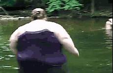 gif gifs big fat dam splash huge funny has splach dive jump woman women hilarious giphy off jon reach jones