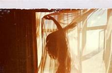 gomez selena naked behind provocative sheer curtain pic