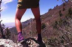 pee standing hiking woman female women trail need squat thru peeing urinal outdoor wander skirts man myself position article