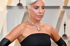 gaga lady oscars academy awards memes 91st sexy annual angeles los fappening necklace leather gloves attends wearing moments tiffany diamond