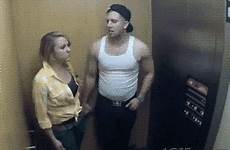 gif 4gifs tumblr elevator hidden camera prank gets girl she