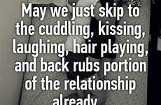 cuddling rubs laughing