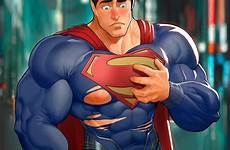 superman bara penis muscle big clothes xxx superhero erection patreon balls abs male hair muscular solo respond edit