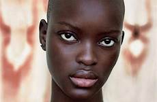 women dark bald skinned beautiful hair natural afro skin african woman girls model beauty choose board