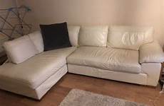 corner cream sofa next leather sofas