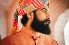 sherwani rajputi bearded beards pristine