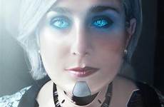 cyberpunk cyborg futuristic robots cyborgs mujeres