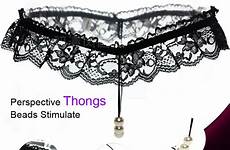 clits sexy pussy women string penis underwear thongs lace fashion massager delay stimulate couples beads lingerie toys sex panties mouse