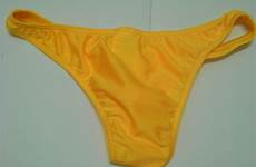 yellow briefs men bikini sexy underwear description