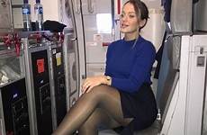 attendant stewardess stewardessen attendants schöne les pinup azafata