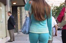 yoga pants leggings hot jeans blue spandex tight shorts candid ass crack sexy riding her perfect creepshots beautiful stretch