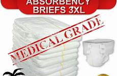 diapers disposable xxxl closure briefs absorbency 8ct