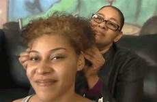mother daughter shows spit ghetto her shocking mom holding tf thot head adult