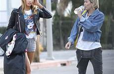 stella maxwell miley cyrus angel victoria secret she denim double shopping style shorts model mail daily trip