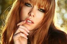 redheads aja hottest ruivas ruiva eyes haired heads reds gingers headed fiery fringe cabelos