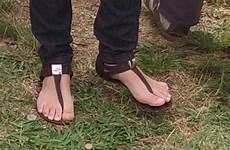 thong sandals sexy brown