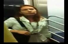 masturbating caught public subway