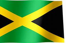 flag jamaica gif waving jamaican flags animated