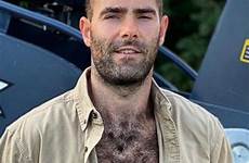 hunks scruffy dudes bearded otter body muscular