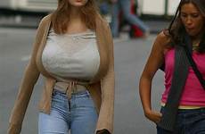 big candid boobs tits huge street women breast girls top milf sweater mega breasted xxx tight meaters