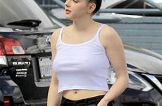 ariel winter nipples hard braless sexy boobs studio city tight jeans tank white thefappening tits nude areil candids levi meaden