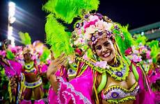 rio brazil carnival janeiro costumes parade dancers street biggest parades parties massive hosts stunning tons