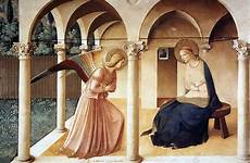 renaissance san fra angelico marco figuring feminine florence convent fresco annunciazione annunciation 1437