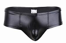 underwear gay men bulge sissy panties briefs faux pouch jockstraps lingerie bikini leather male sexy