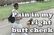 butt cheek pain right