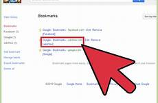 bookmarks google chrome access wikihow