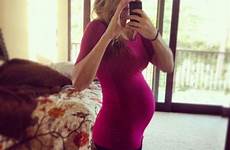 miller wife selfie bump pregnant bode baby instagram month beck morgan three her six shows months off scroll down