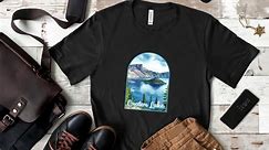 Grand Canyon National Park, Arizona, Unisex Tee, Nature, Desert, Hiking, American West, Orange, Red Cliffs, Colorado River, Backpacking