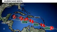 Barbados residents brace as Beryl becomes Category 4 storm