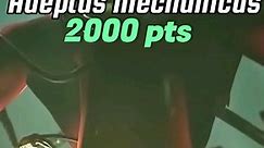 Adeptus Mechanicus 2000 Points army #warhammer40k #wh40k #warhammer40000 #40k #40000