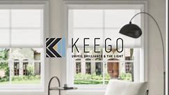 Keego Cellular Shades Cordless Honeycomb Shades for Windows Pull Down Blackout Cellular Blinds 9/16" Single Cell Thermal Insulated Blinds for Home Office(Grey,72" W x48 H)