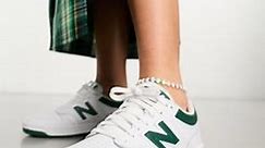 New Balance - 480 - Sneakers bianche e verdi | ASOS