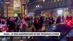 Manifestations Pro-palestiniennes : Des incidents ont éclatés hier soir dans le coeur de Paris et le