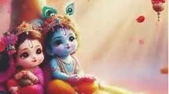 radhe Krishna love Story ❤🌹#youtubeshortsvideo # cute love story ❤🌹🌹🥰