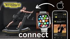 how to connect apple iphone and apple watch to technogym skillmill