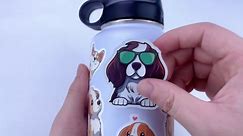 100 Pcs Cute Dog Stickers for Kids Teens Adults, Waterproof Vinyl Puppy Stickers for Water Bottle Laptop Scrapbook, Dog Lover Gifts Accessories, Funny Dog Themed Stickers Pack