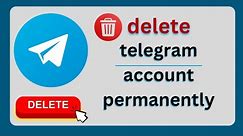 টেলিগ্রাম একাউন্ট ডিলিট করার নিয়ম | how to delete telegram account permanently | my telegram org