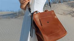 Shopper Leather tote bag Large bag full grain leather Mussleathers - Etsy.de