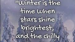 Winter Quotes | Season Quotes
